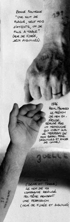 tatouage : la carte du tendre